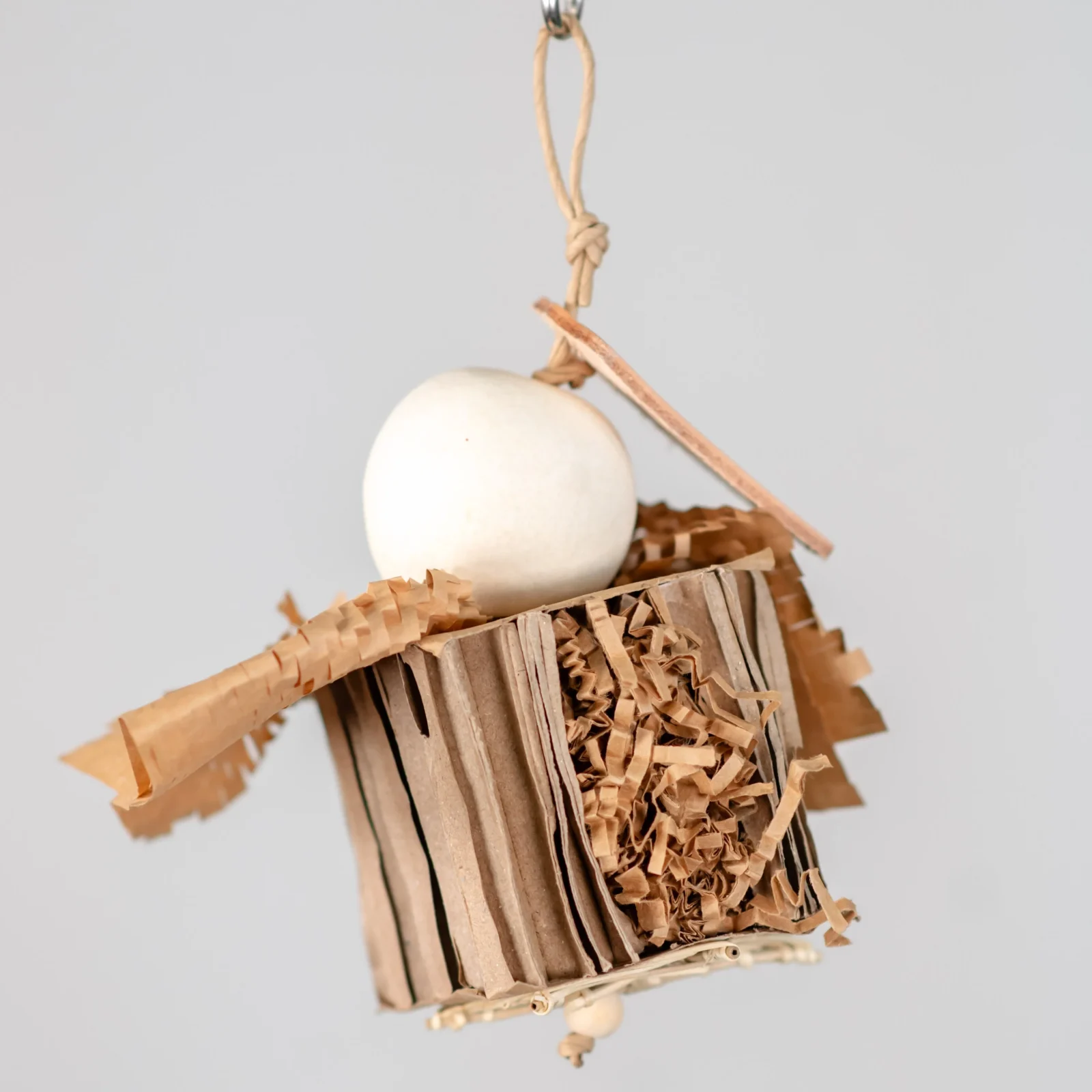 Cardboard Cruncher - Small Foraging Bird Toy