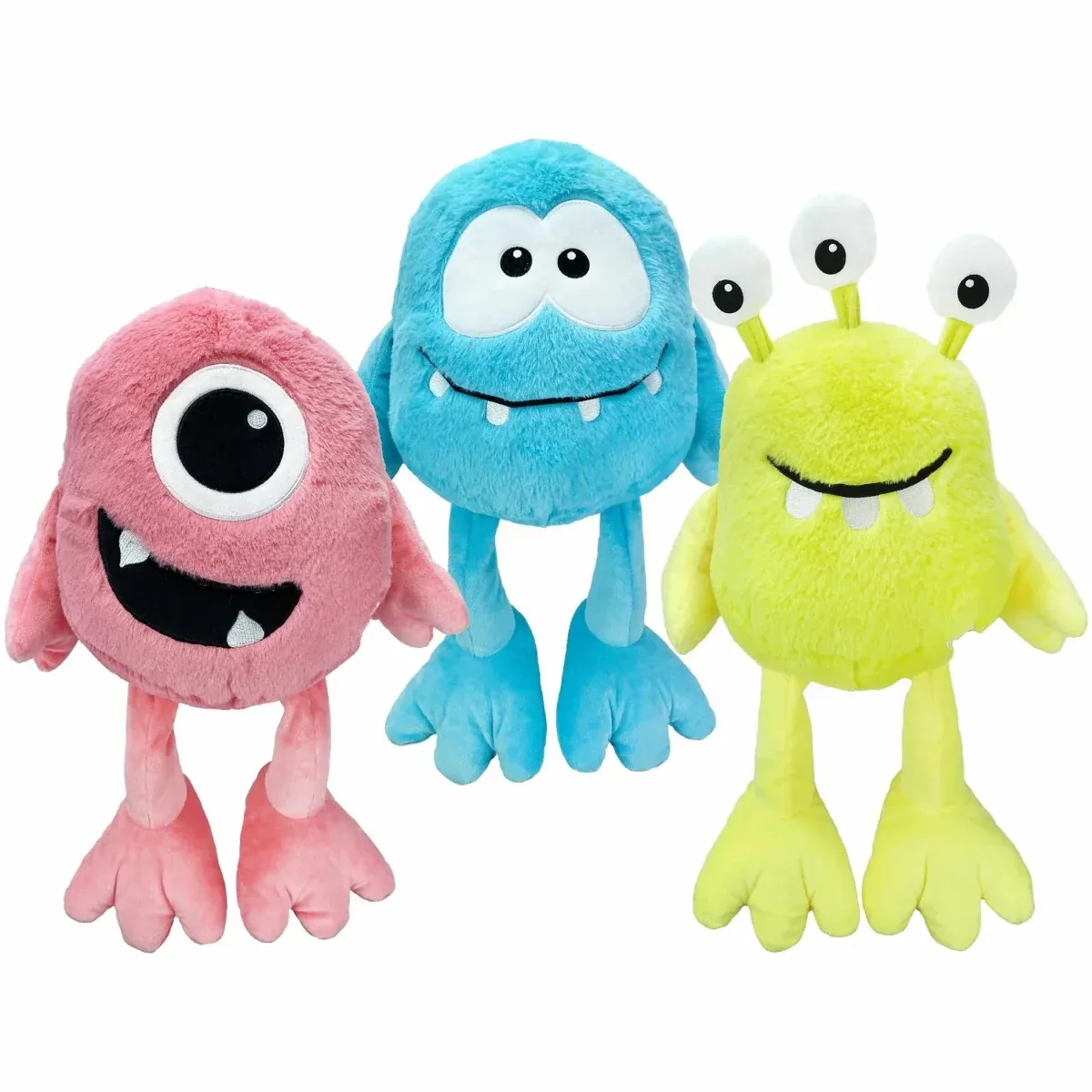Multipet Monsters Plush Dog Toy Assorted