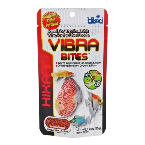 Hikari USA Vibra Bites Tropical Fish Food, 1.23 oz