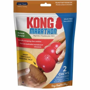 KONG Marathon Peanut Butter Large, 2-Count