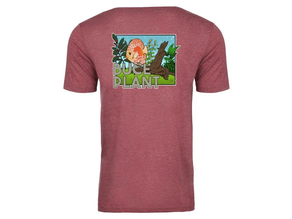 Buce Plant Discus Tee - Smoked Paprika