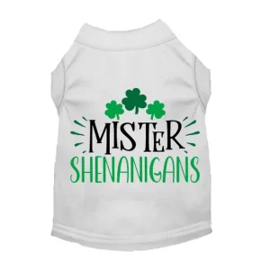 Mr. Shenanigans St. Patrick's Day Dog Shirt by Bark Fifth Avenue