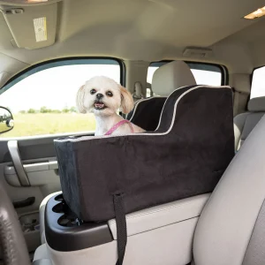 Luxury High-Back Console Dog Car Seat