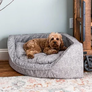 Luxury Overstuffed Corner Dog Bed – Show Dog Collection