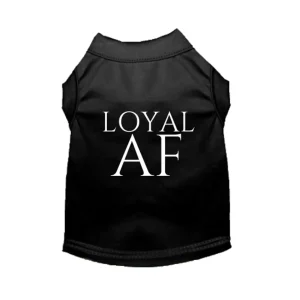Loyal AF Dog Sleeveless Shirt by Bark Fifth Avenue