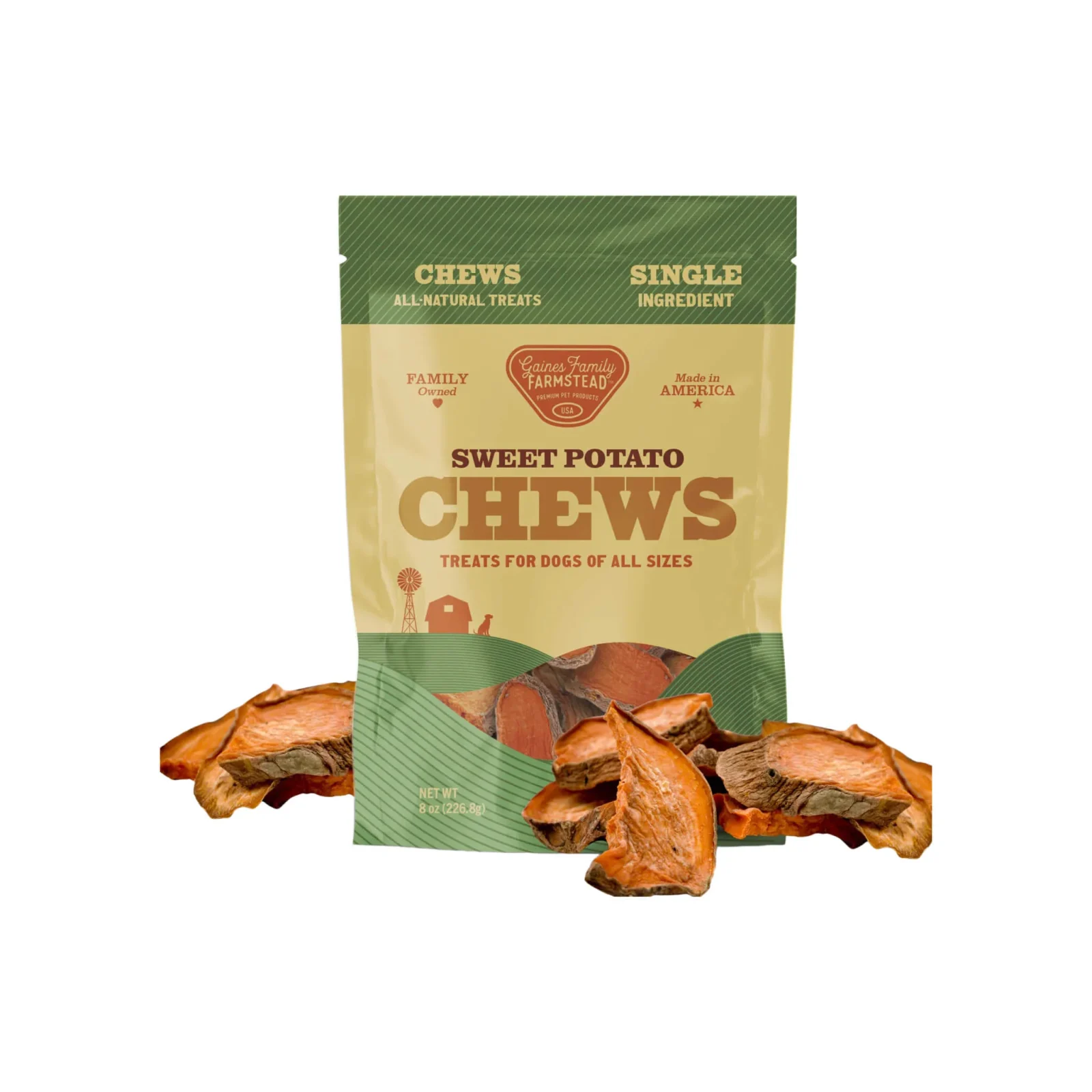 Gaines Family Farmstead Sweet Potato Chews for Dogs