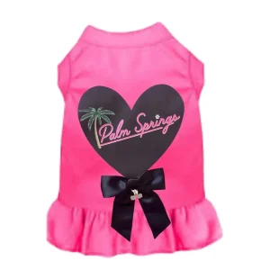 Palm Springs Princess Dress for Dogs by Bark Fifth Avenue - Ruffle Hem Dog Dress