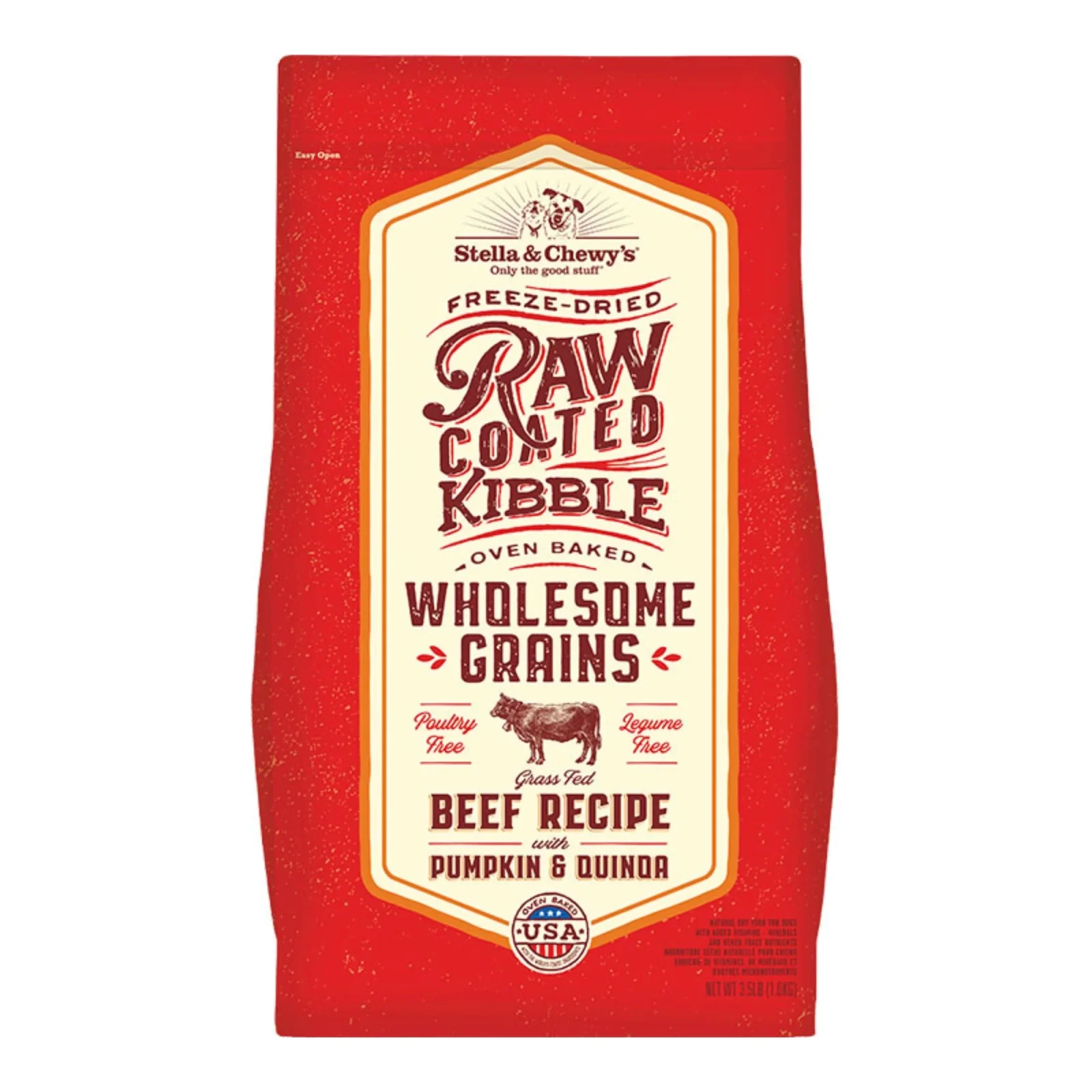 Stella & Chewy's Dog Wholesome Grain Raw Coated Beef, 22 lb - Image 2