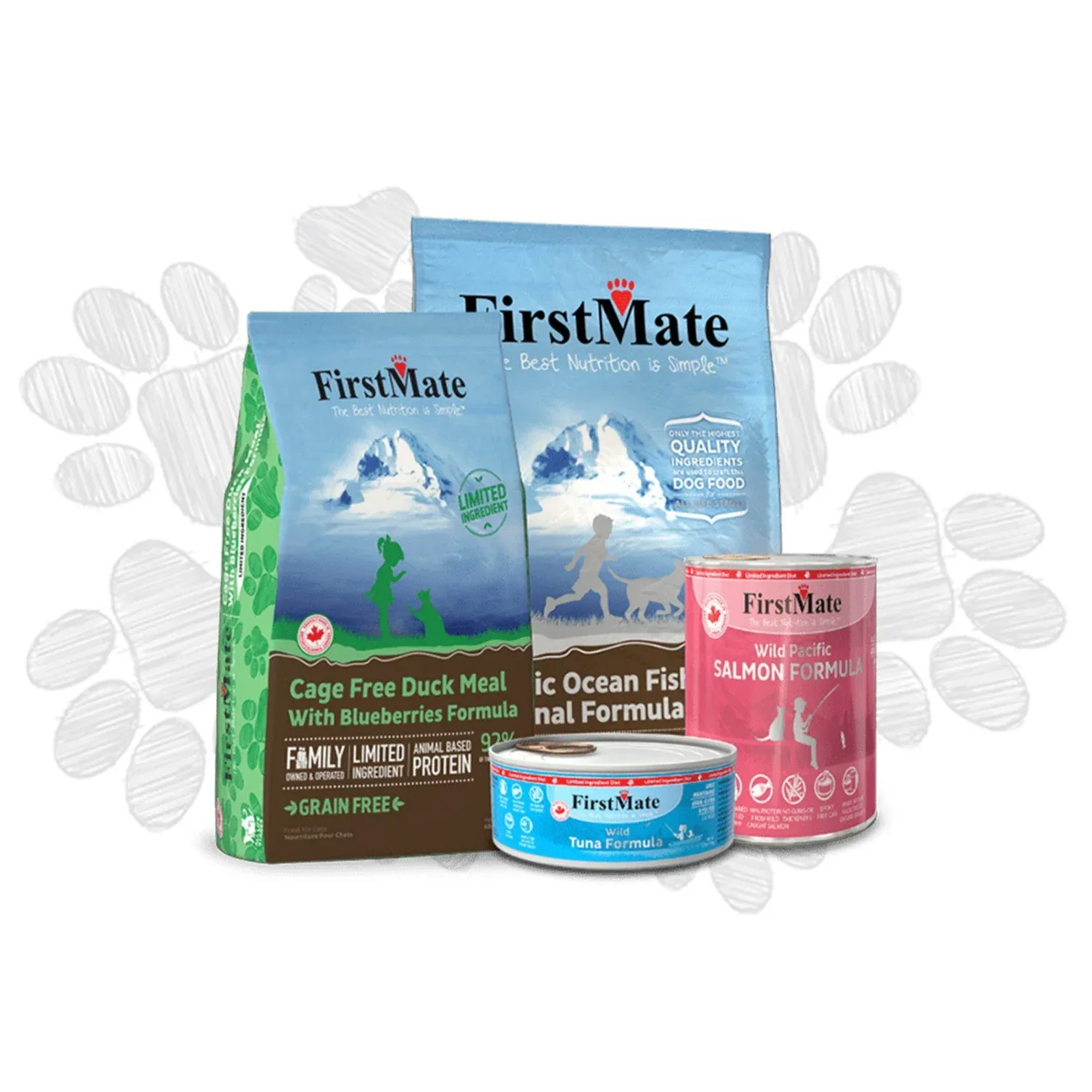 FirstMate Limited Ingredient Cage-Free Duck with Blueberries Dry Cat Food - Image 2