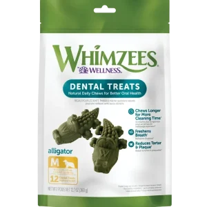 Whimzees Alligators Small, 12.7 oz Bag