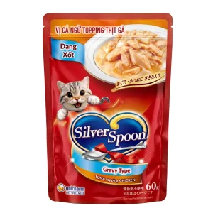 Unicharm Silver Spoon Pouched Chicken Gravy Torokeru Sasami Cat Wet Food