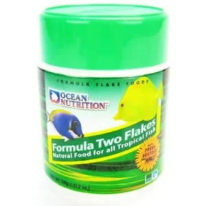 Ocean Nutrition Formula 2 Tropical and Marine Health and Coloration Fish Food Flakes