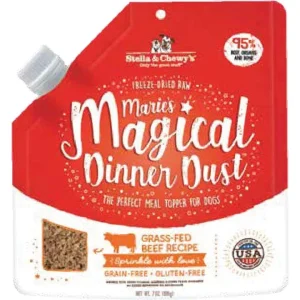 Stella & Chewy's Dog Freeze-Dried Maries Magical Dinner Dust Beef 7 oz