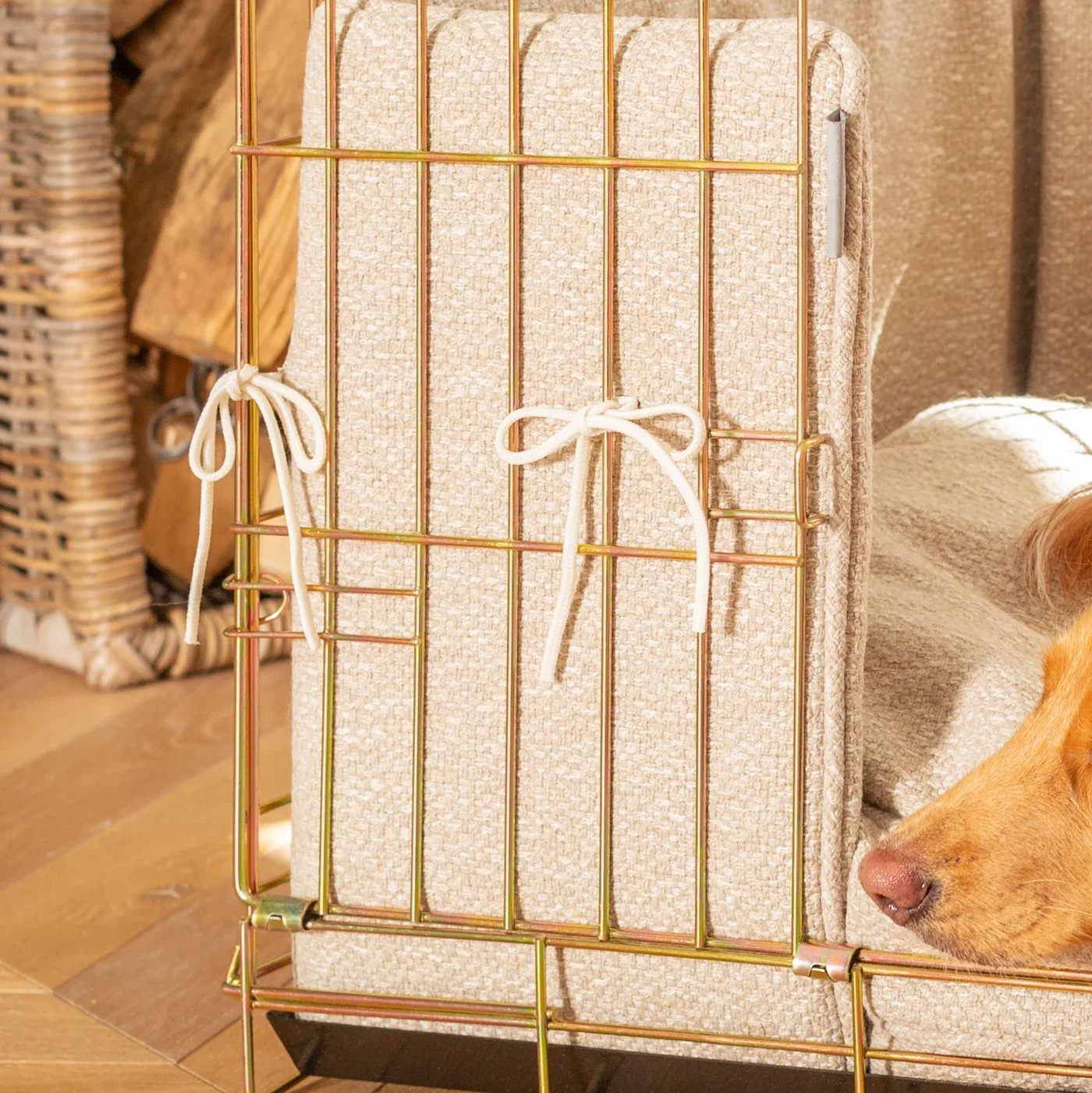 Dog Crate Bumper in Essentials Herdwick Sandstone by Lords & Labradors - Image 2