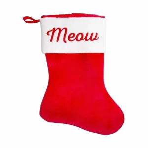 Pearhead Meow Christmas Stocking
