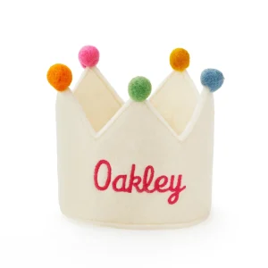 Ivory Dog Birthday Crown