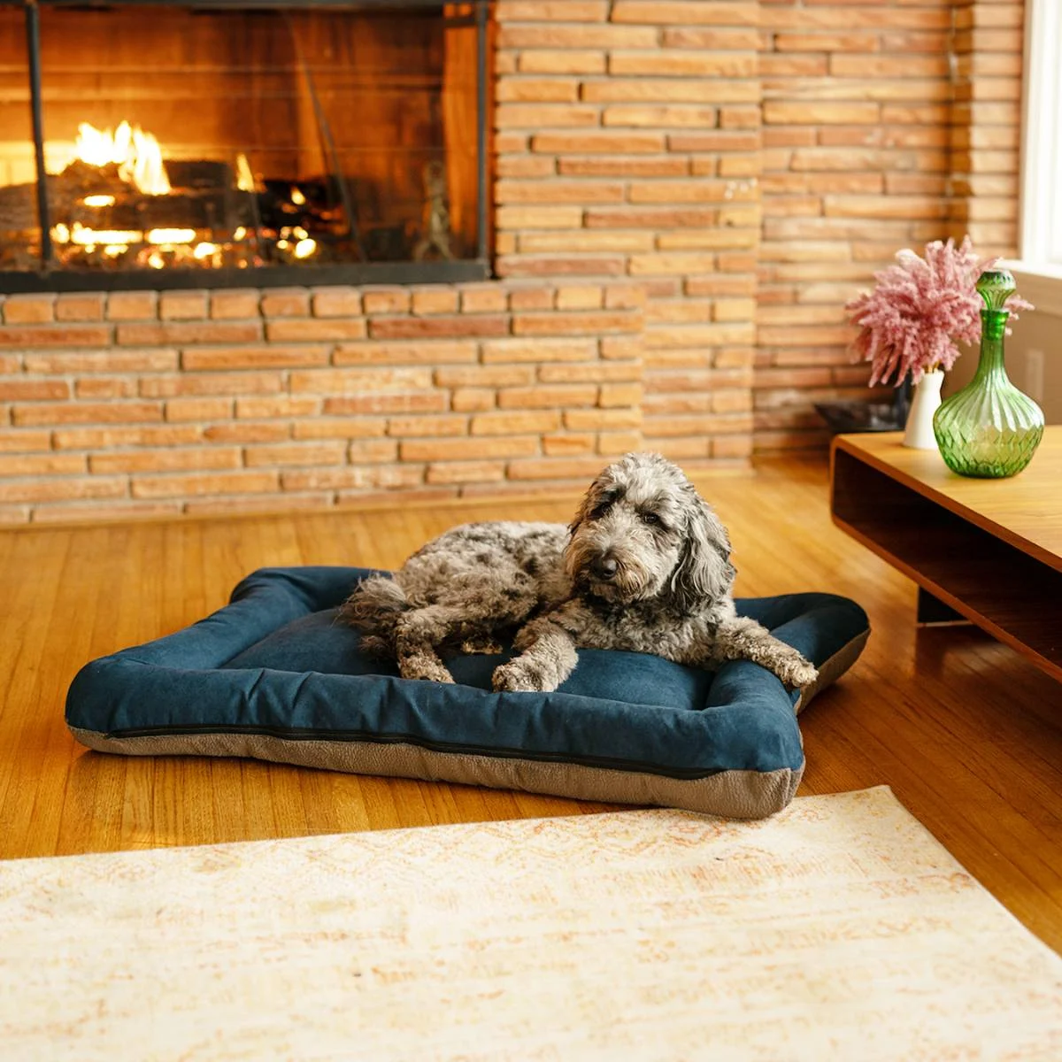 All Day Reversible Dog Bed – Luxury Microsuede - Image 2