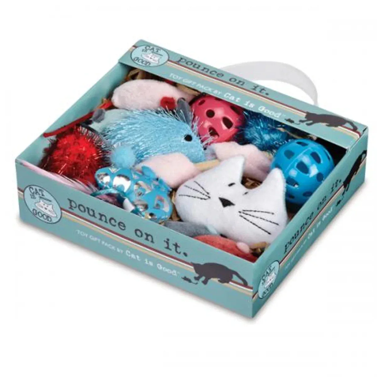 Cat is Good Pounce on It Gift Packs, 12-Count