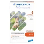 Interceptor Plus (milbemycin oxime + praziquantel) Chewable Tablets for Dogs
