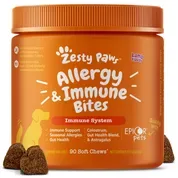 Zesty Paws Allergy & Immune Bites Soft Chew Supplement for Dogs