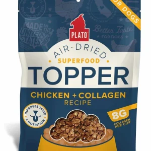 Plato Dry Dog Food Topper Chicken & Collagen Recipe