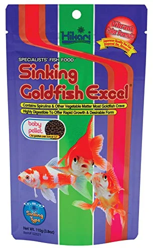 Hikari Sinking Goldfish Excel - Baby Pellets - 110 g