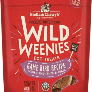 Stella & Chewy's Dog Freeze-Dried Weenie Game Bird 3.25 oz