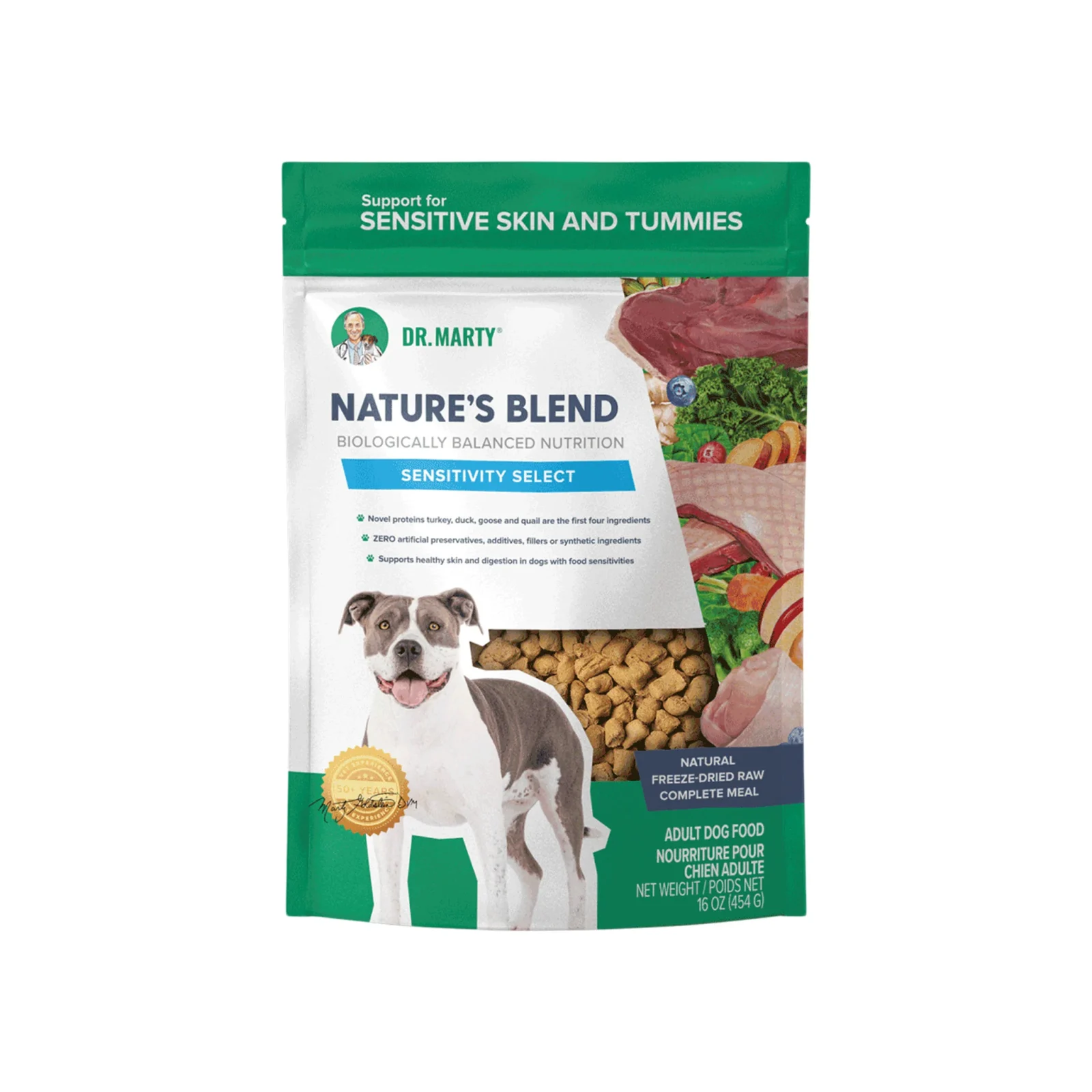 Dr. Marty Nature’s Blend Sensitivity Select Freeze Dried Dog Food - Image 2