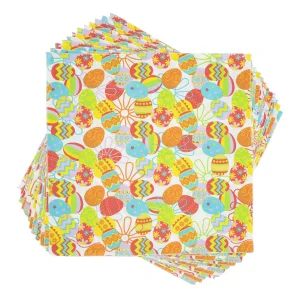 Tossed Eggs Dog Bandana, 22 inch, 12 Pack