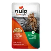Nulo FreeStyle Chicken & Mackerel in Broth Cat Food Topper