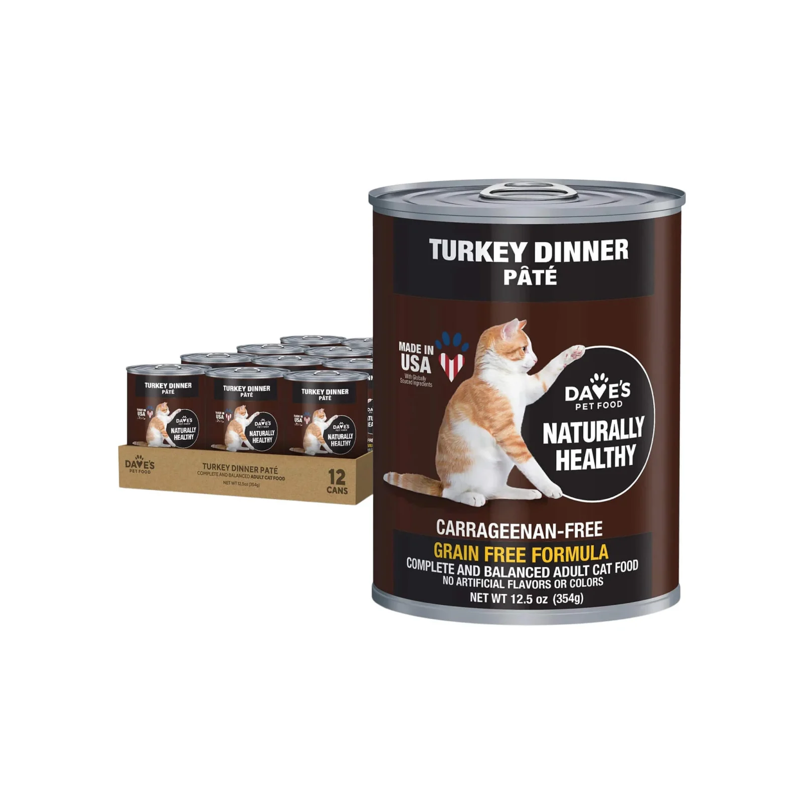 Dave's Pet Food Naturally Healthy Pate Grain Free Wet Cat Food - Image 2