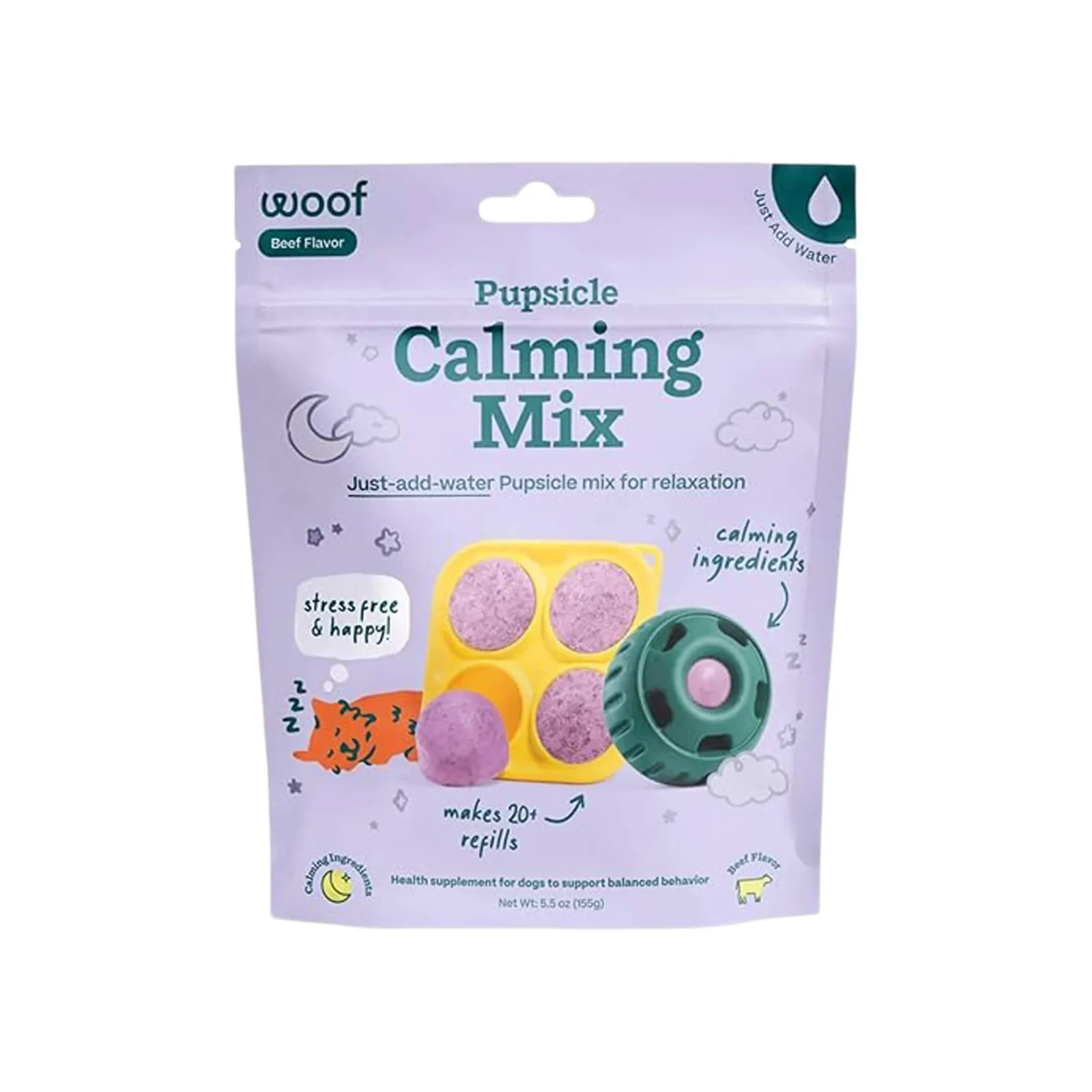 Woof Pupsicle Mix for Dogs 5.5 oz - Image 2