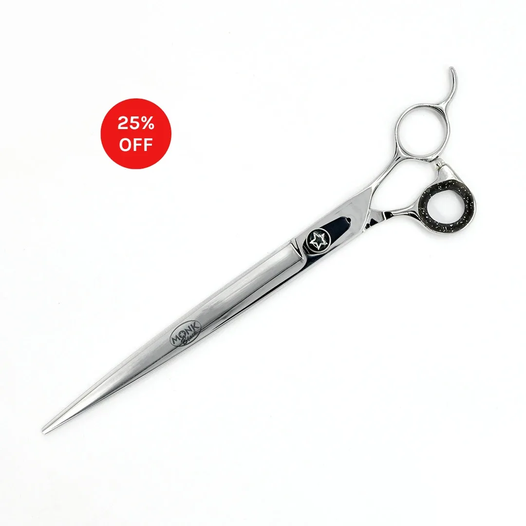 Monk Black Straight Shear, 9.5 inch