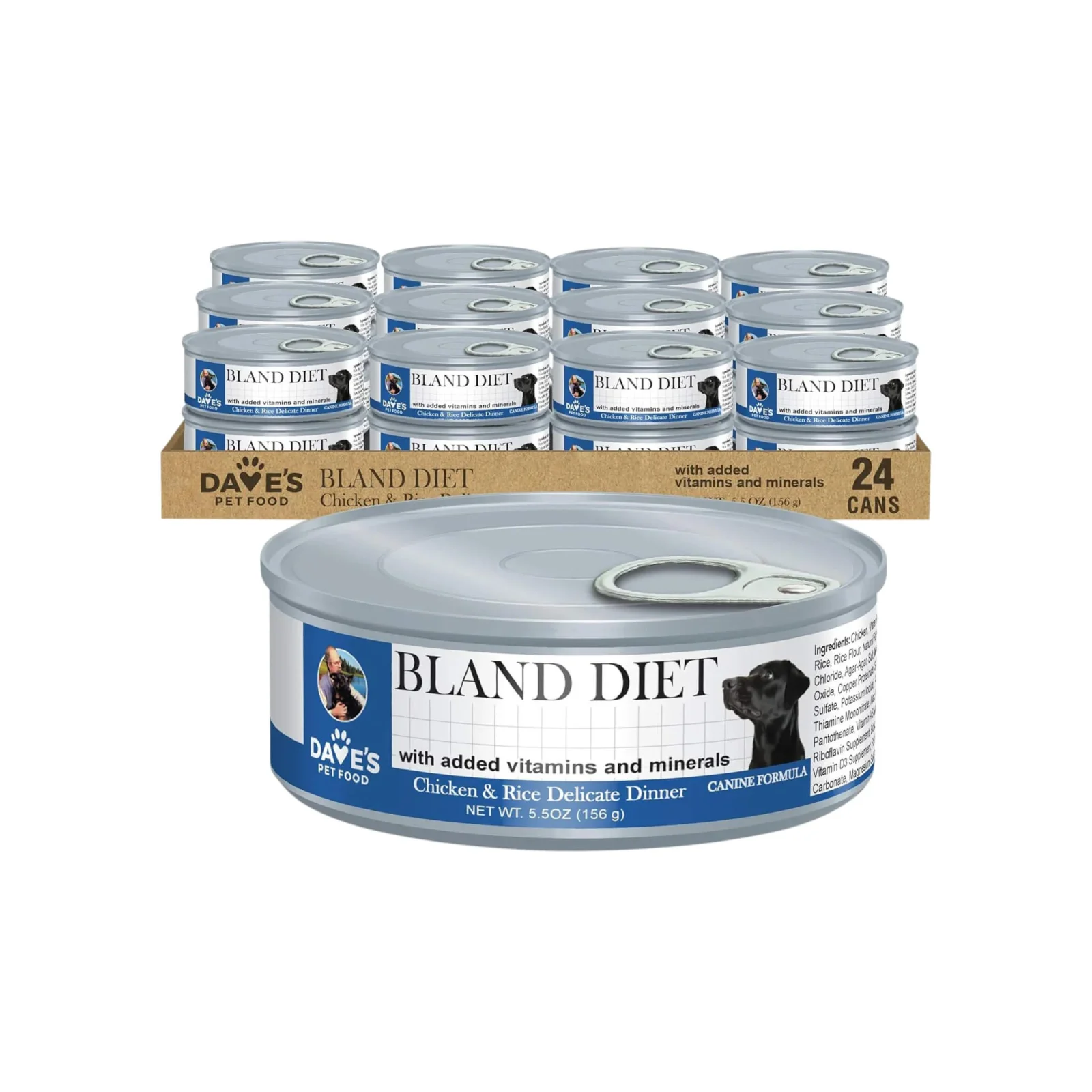 Dave's Pet Food Restricted Bland Diet Wet Dog Food - Image 2
