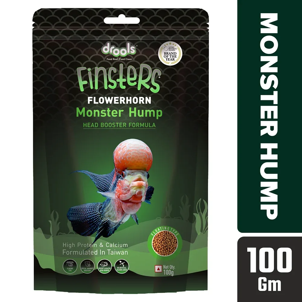 Drools Finsters Flower Horn Monster Hump Fish Food