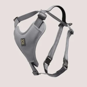 Nandog Pet Gear NANDOG Neoprene Sport Dog Harness, Gray