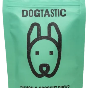 DT Dogtastic Salmon & Coconut Ducks Dog Treats