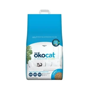 Okocat Premium Original Clumping Natural Wood Plant-Based Cat Litter