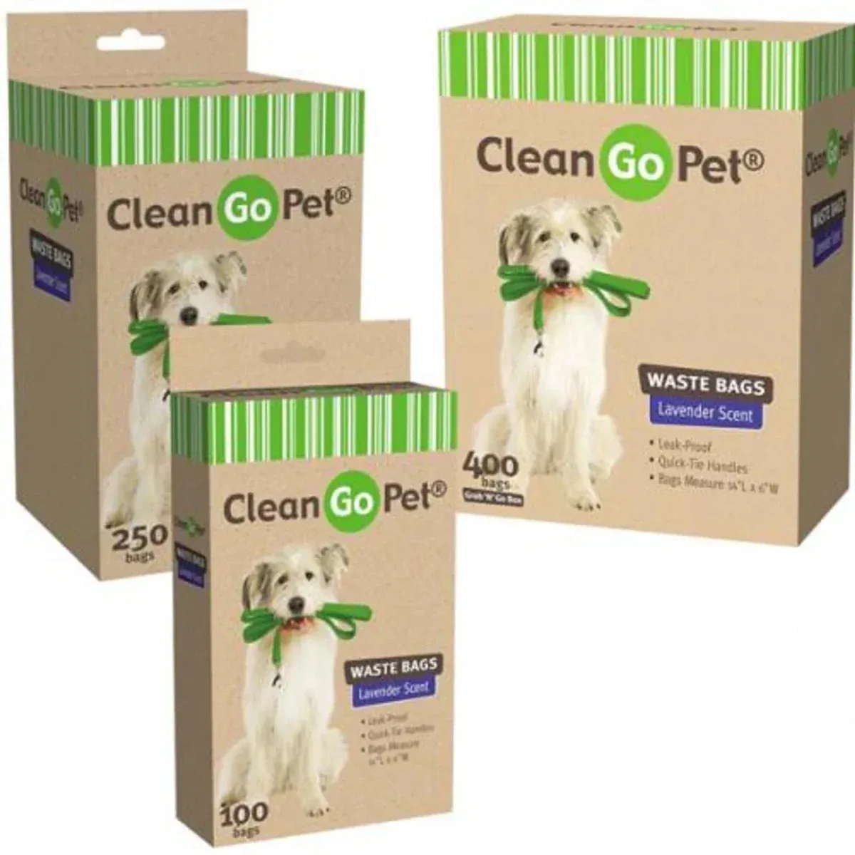 Clean Go Pet Lavender Scent Doggy Waste Bags, 250-Count - Image 2