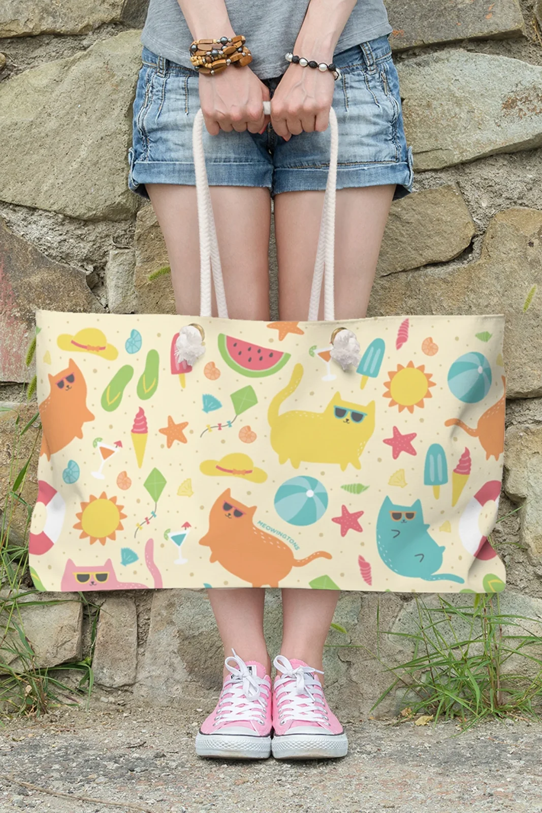 Weekender Beach Tote Bag - Image 2