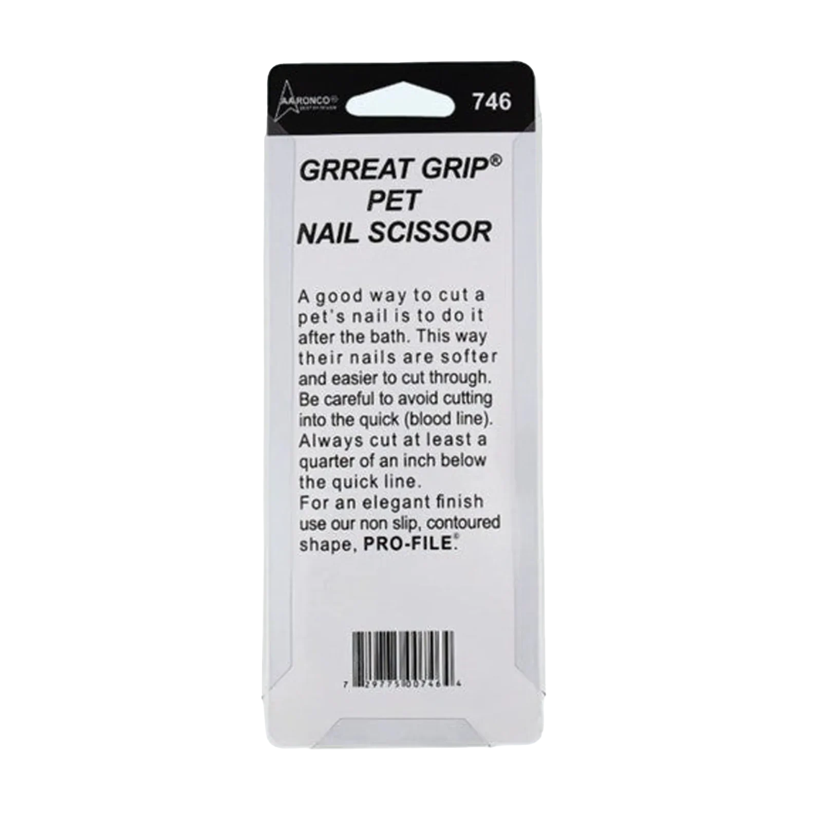 Aaronco Grreat Grip Pet Nail Scissor - Image 2