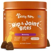 Zesty Paws Hip & Joint Bites Soft Chew Mobility Supplement for Dogs
