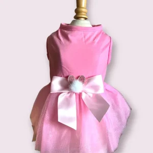 My Fuzzy Easter Bunny Dog Dress - Spring Dog Apparel by Bark Fifth Avenue