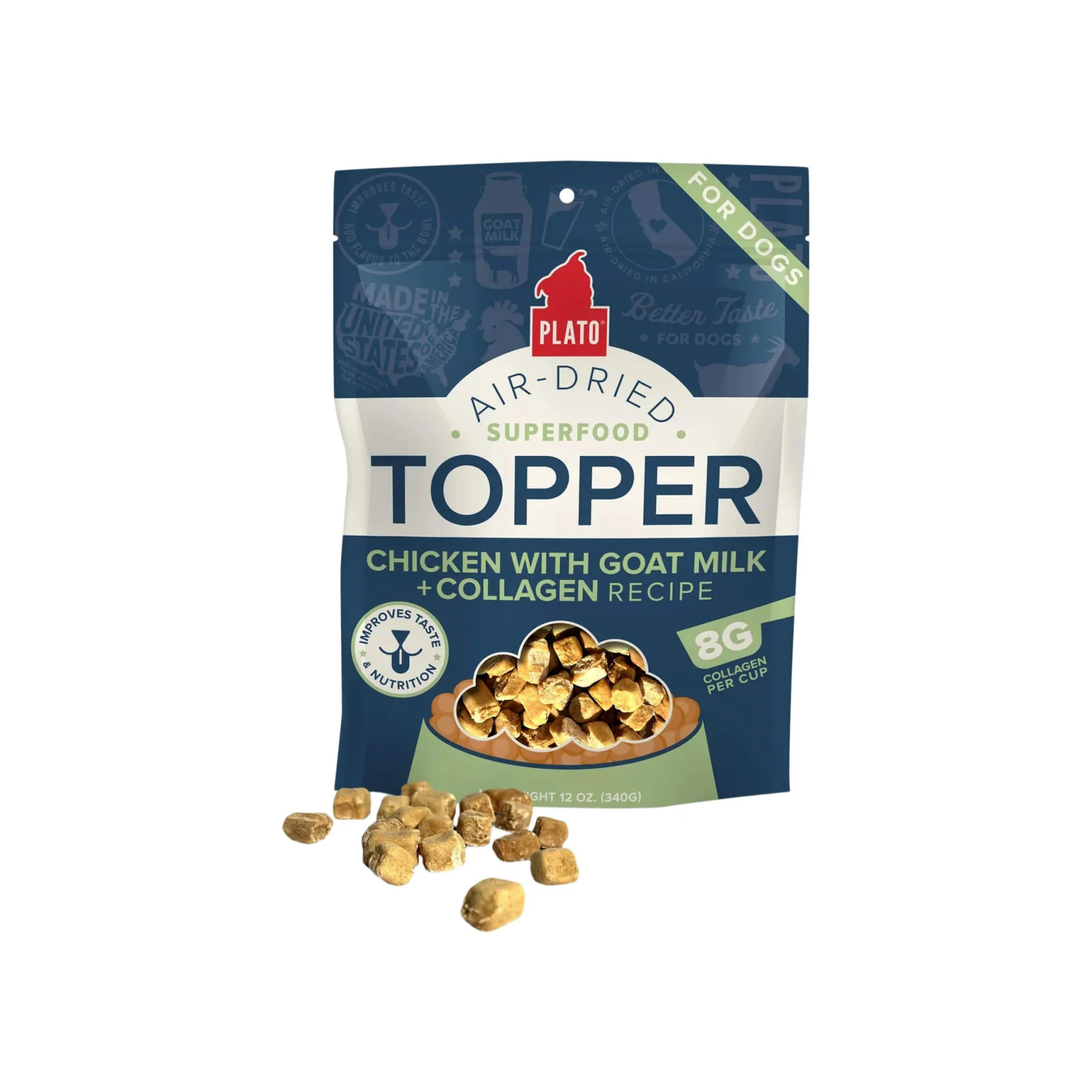 Plato Grain Free Superfood Toppers with Collagen for Dogs - Image 2