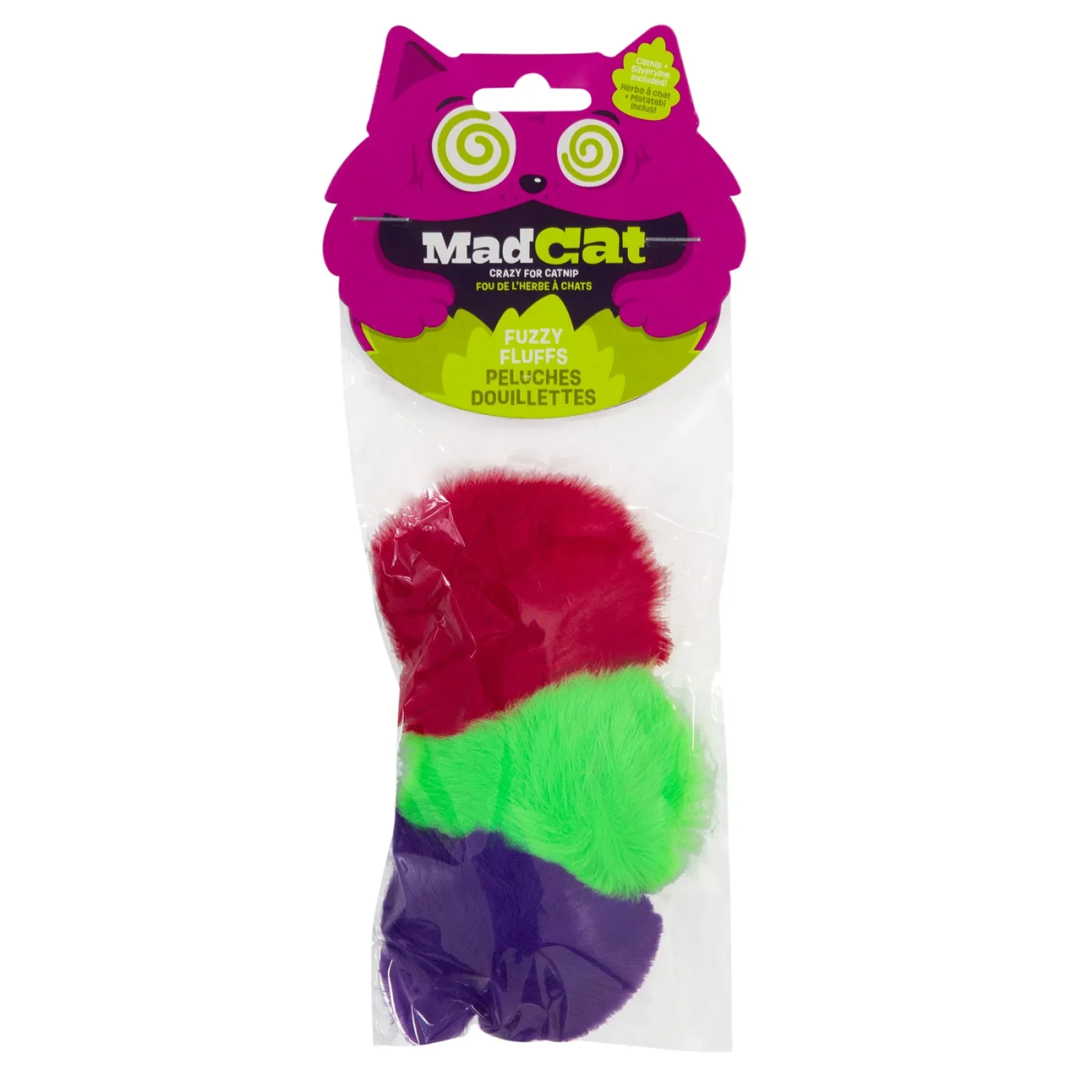 Mad Cat Fuzzy Fluffs Catnip Toy - Image 2
