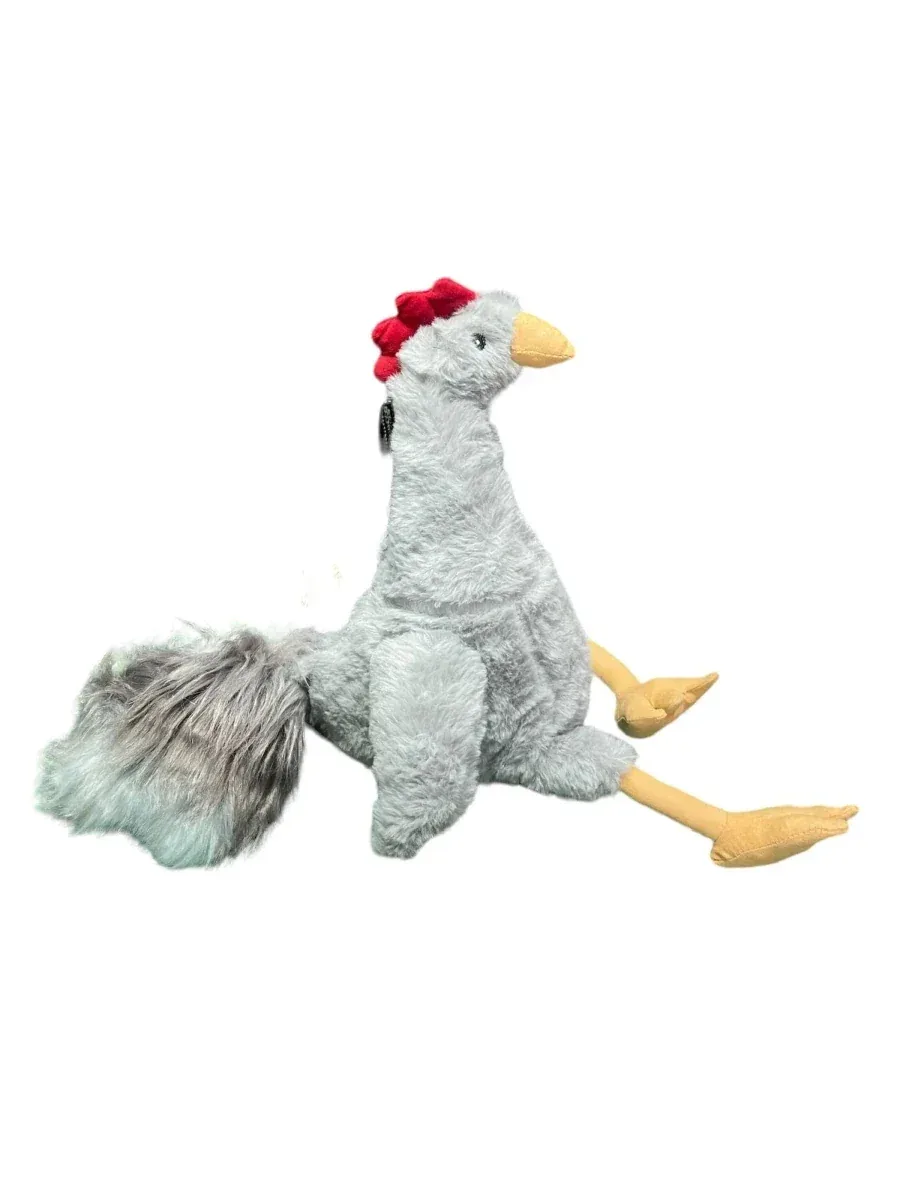 NANDOG My BFF Chicken Crazy Dog Toy Gray