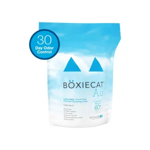 Boxiecat Air Unscented Lightweight Plant-Based Cat Litter