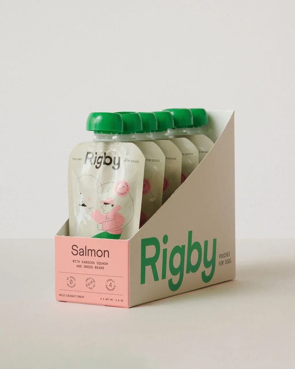 Rigby Organic Salmon Pouch - 6 Pack - Image 2