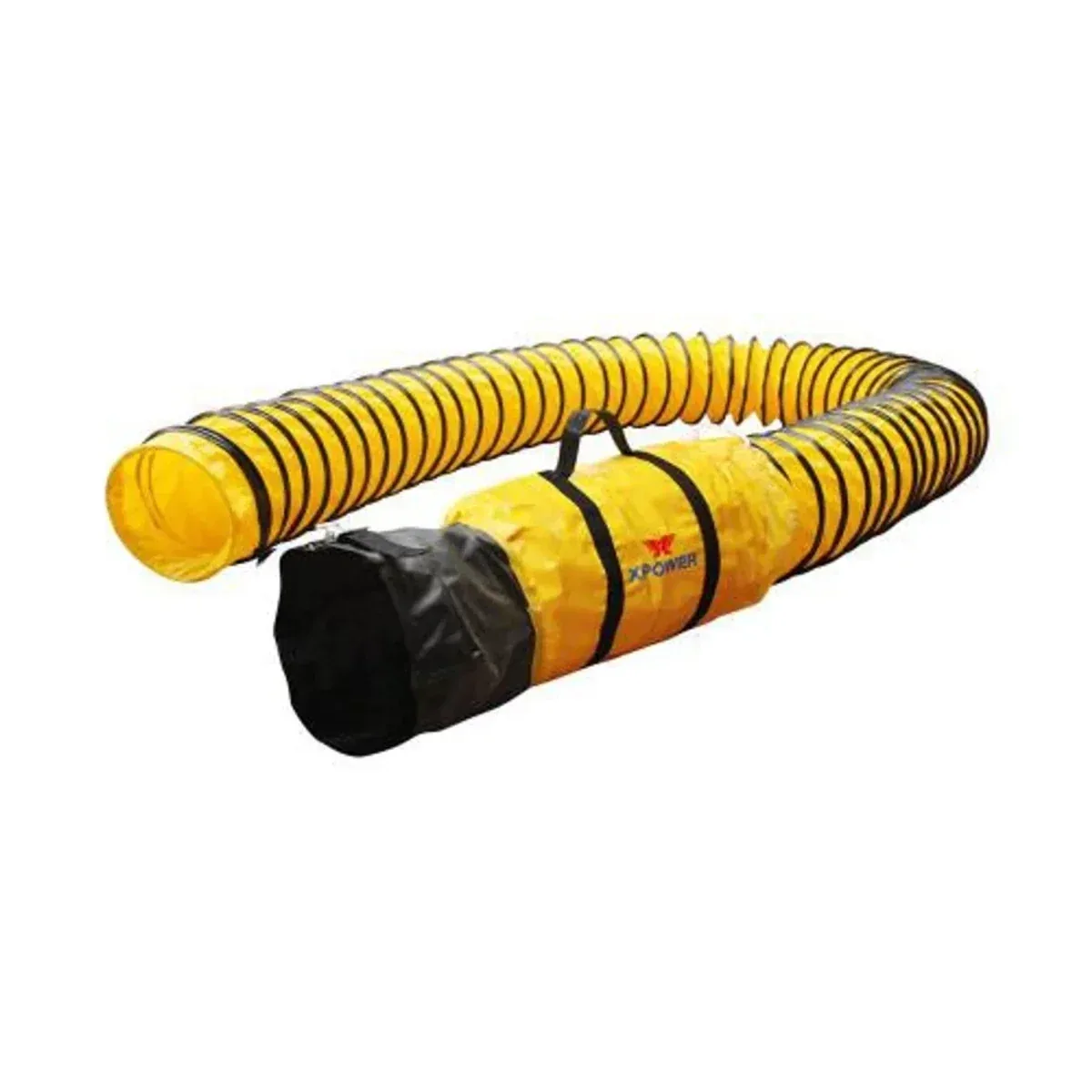 XPOWER Extra Flexible 8 in Diameter 25 ft Ventilation PVC DUCT HOSE