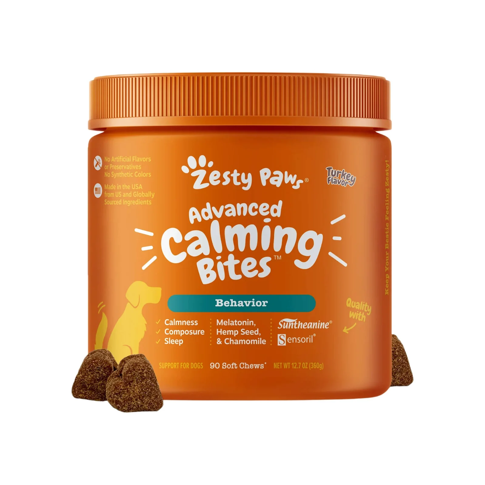 Zesty Paws Calming Bites for Dogs - Image 2